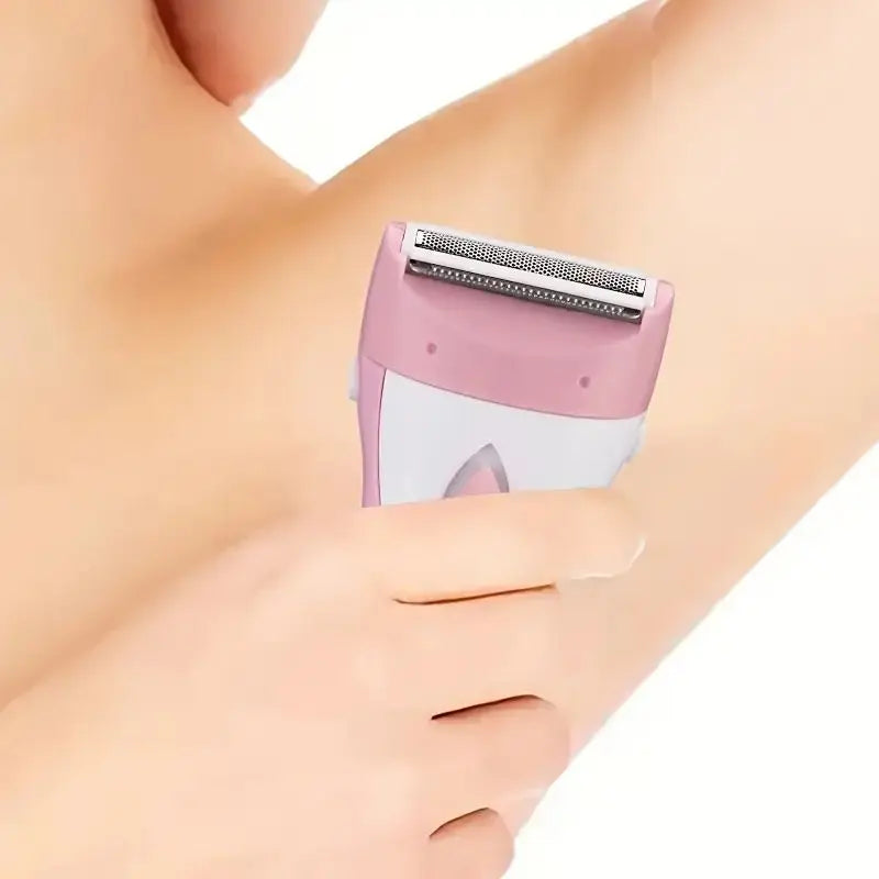 Women's Electric Razor - USB Rechargeable Foil Shaver with Stainless Steel Blades