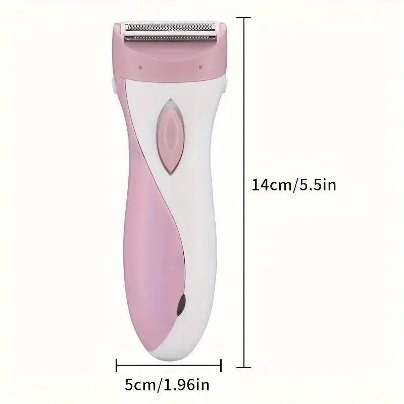 Women's Electric Razor - USB Rechargeable Foil Shaver with Stainless Steel Blades