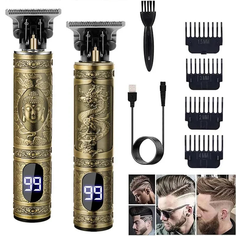 T9 Hair Clipper Beard Shaving Body Hair Trimmer Clippers Electric Hair Cutting Machine Professional Barber Men Trimmer Shaver